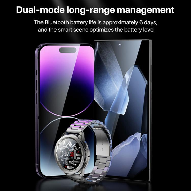 Yesido IO34 1.43 inch AMOLED Screen Metal Smart Watch Support BT Call, IO34