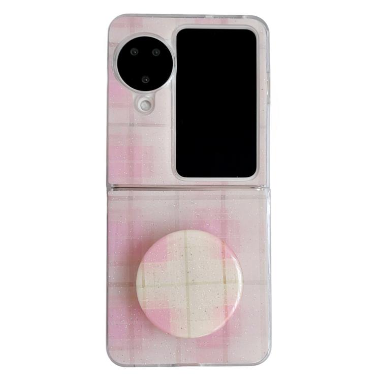 Glitter Powder Dots Pattern Phone Case with Holder