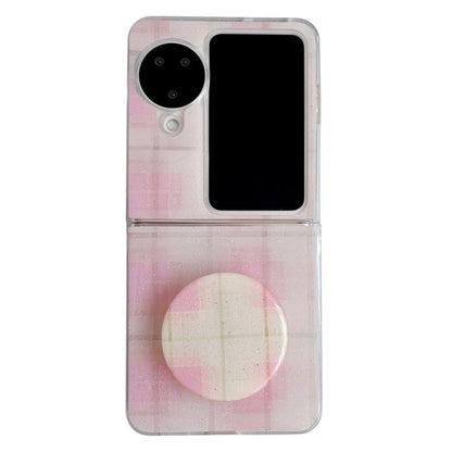 Glitter Powder Dots Pattern Phone Case with Holder
