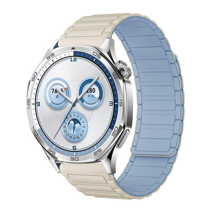 Tri-beads Magnetic Silicone Watch Band, 18mm, 20mm, 22mm