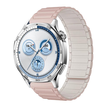 Tri-beads Magnetic Silicone Watch Band, 18mm, 20mm, 22mm