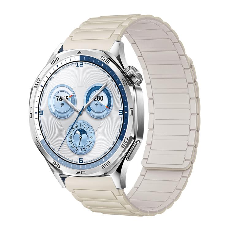 Tri-beads Magnetic Silicone Watch Band, 18mm, 20mm, 22mm