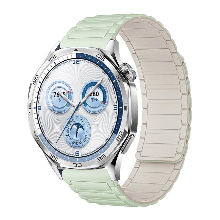 Tri-beads Magnetic Silicone Watch Band, 18mm, 20mm, 22mm