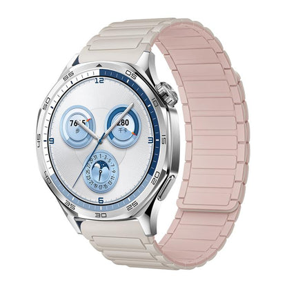 Tri-beads Magnetic Silicone Watch Band, 18mm, 20mm, 22mm