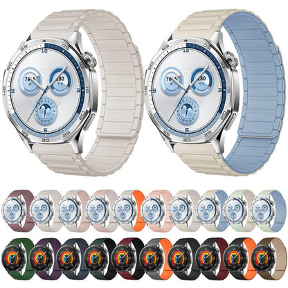 Tri-beads Magnetic Silicone Watch Band, 18mm, 20mm, 22mm