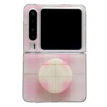 Glitter Powder Dots Pattern Phone Case with Holder