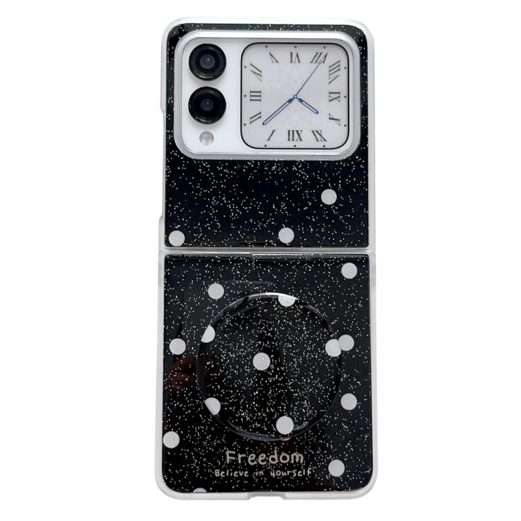 Glitter Powder Dots Pattern Phone Case with Holder