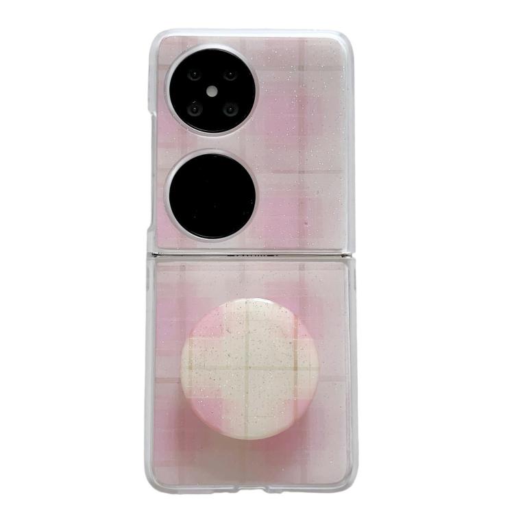 Glitter Powder Dots Pattern Phone Case with Holder