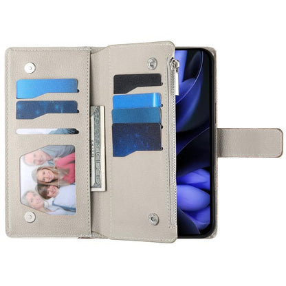 Stitching Multi-card Zipper Wallet Leather Phone Case with Short Strap, For Google Pixel 11 Pro XL, For Google Pixel 11 / Pixel 11 Pro, For Google Pixel 10a, For Google Pixel 9 Pro XL / Pixel 10 Pro XL, For Google Pixel 9 / 9 Pro / 10 / 10 Pro         ...