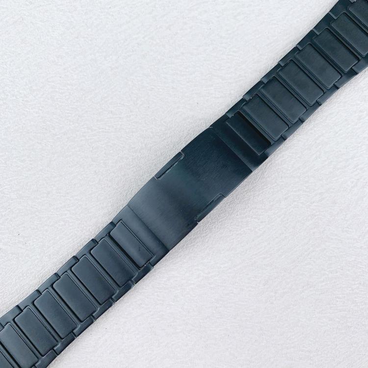 Tri-beads Side-detachable Buckle Stainless Steel Watch Band, 22mm