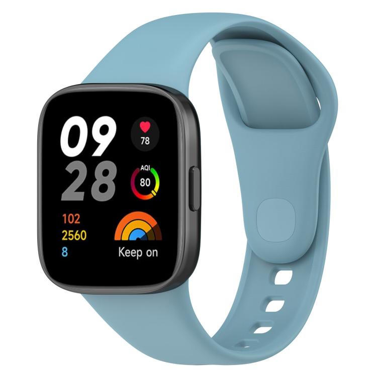 xDfind Solid Color Silicone Watch Band, with Button, For Redmi Watch 3