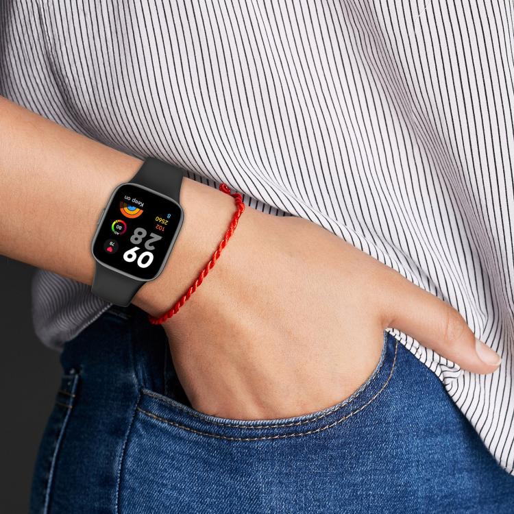 xDfind Solid Color Silicone Watch Band, with Button, For Redmi Watch 3