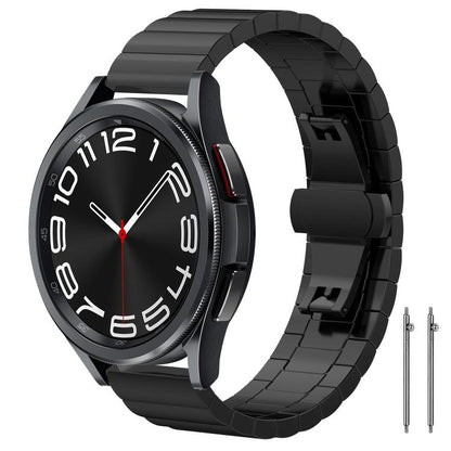 xDfind One-bead Bamboo Solid Stainless Steel Watch Band, 18mm, 20mm, 22mm, 14mm