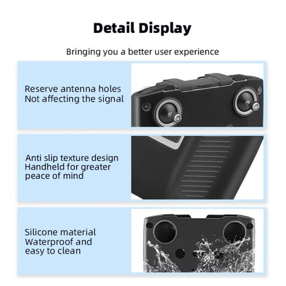 BRDRC Remote Control Shockproof Anti-scratch Silicone Case, For DJI RC-N2 / RC-N1