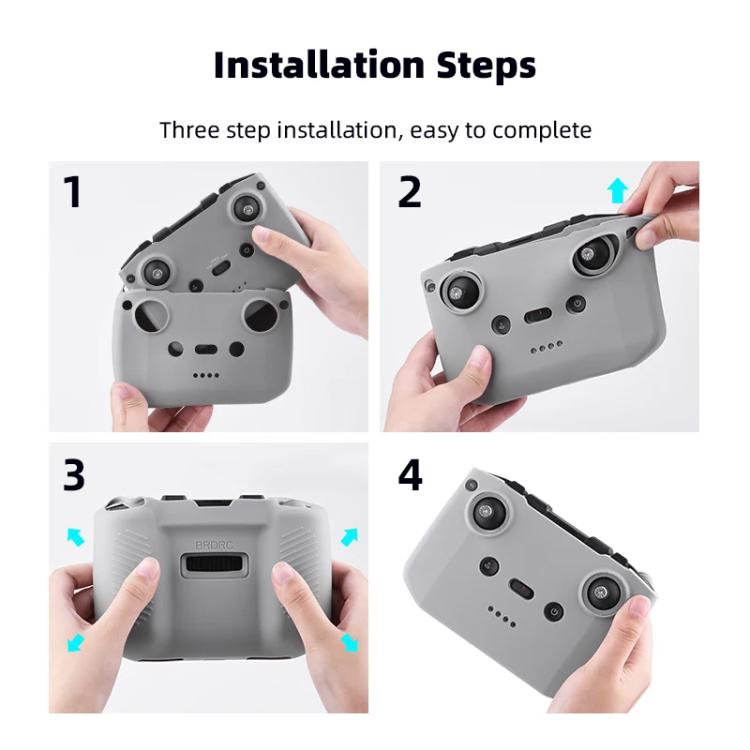 BRDRC Remote Control Shockproof Anti-scratch Silicone Case