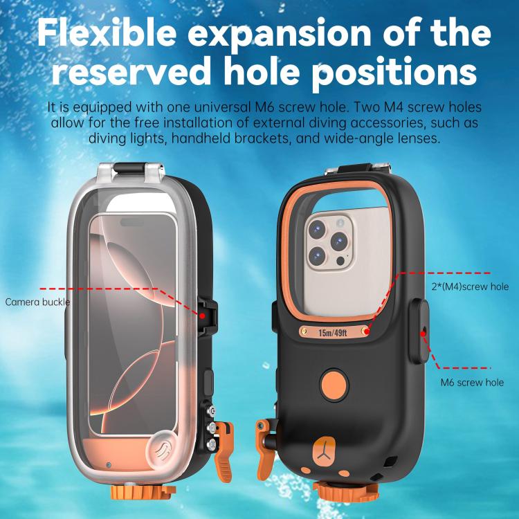 RedPepper Diving Case 15m Waterproof Protective Case for iPhone / Samsung / vivo / Huawei / Xiaomi, For iPhone / Samsung / vivo / Huawei / Xiaomi