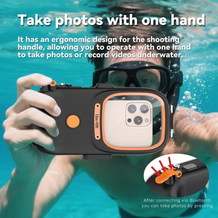 RedPepper Diving Case 15m Waterproof Protective Case for iPhone / Samsung / vivo / Huawei / Xiaomi, For iPhone / Samsung / vivo / Huawei / Xiaomi