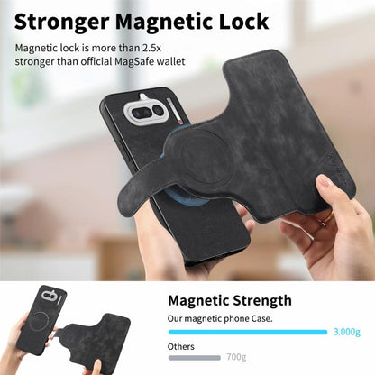 CaseNeo MagSafe RFID Anti-Diebstahl Retro-Leder-Handyhülle, für Nothing Phone 4a, für Nothing CMF Phone 2 Pro, für Nothing Phone 3a
