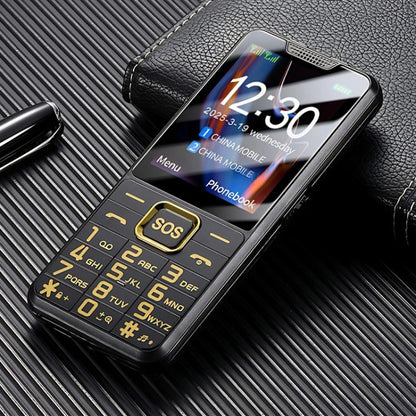 K3 2G Keypad Phone, 2.4 inch, LED Flashlight, Big Keyboard Big Fonts, SOS, Network: 2G, Dual SIM, US Plug