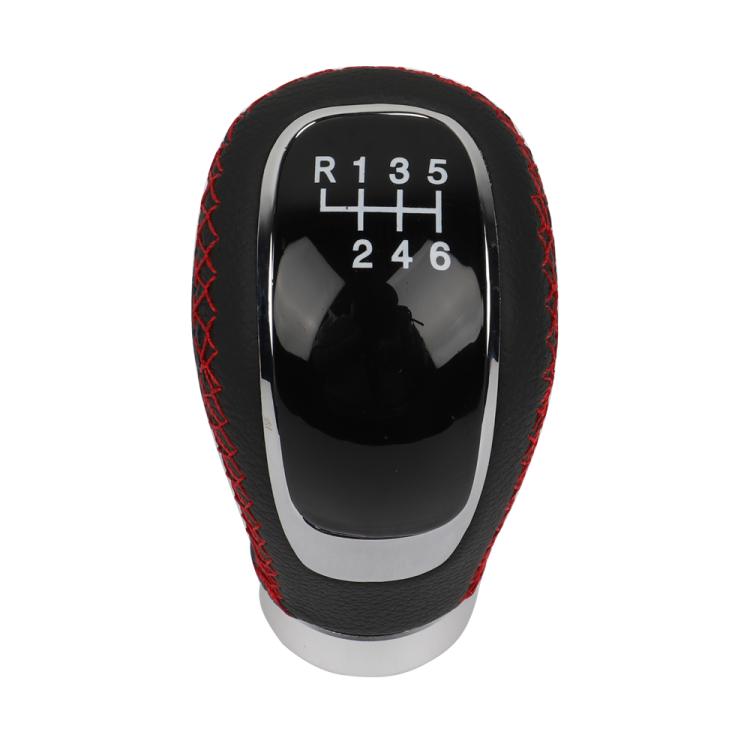 Car Manual Gear Lever Knob Leather Gear Shift Knob, with Hole