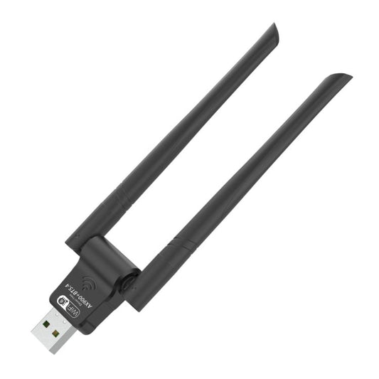RE-902 External Dual Antenna Bluetooth WiFi 2 in 1 Computer Driver-free USB Network Adapter, RE-902