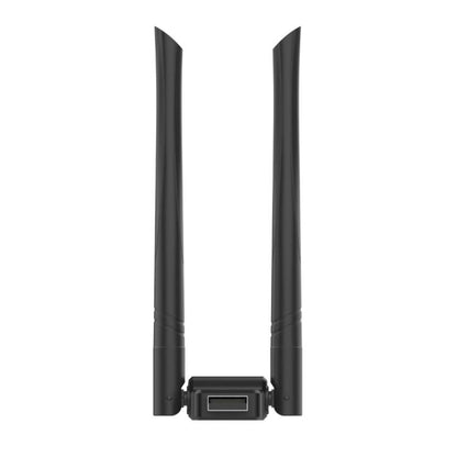 RE-902 External Dual Antenna Bluetooth WiFi 2 in 1 Computer Driver-free USB Network Adapter, RE-902