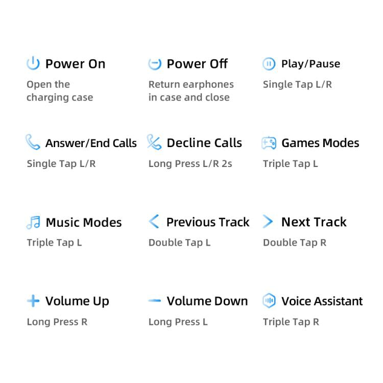 ROCK X718 RAU0783 Bluetooth 5.4 Wireless Ear-Hugs Earphones