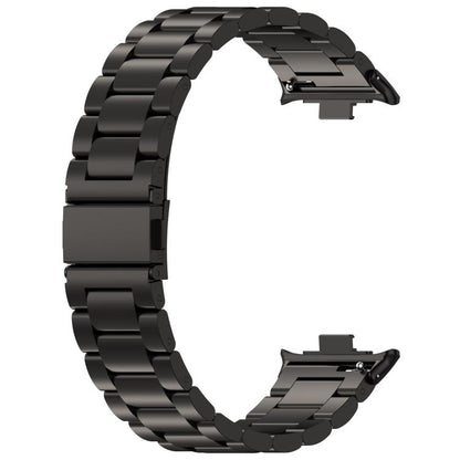 Tri-beads Flat Buckle Titanium Alloy Watch Band, For Xiaomi Band 10 Pro / Redmi Watch 6, For Xiaomi Band 9 / 8, For Redmi Watch 3 Lite / 3 Active