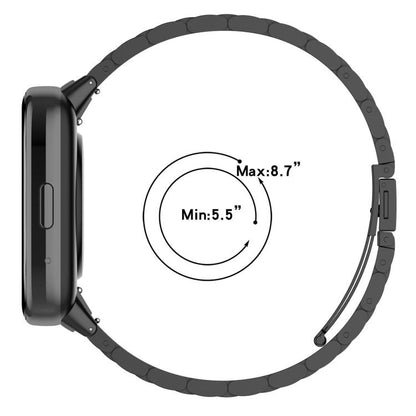 Tri-beads Flat Buckle Titanium Alloy Watch Band, For Xiaomi Band 10 Pro / Redmi Watch 6, For Xiaomi Band 9 / 8, For Redmi Watch 3 Lite / 3 Active