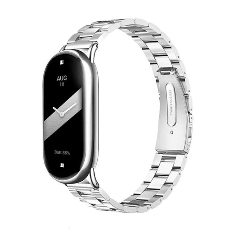 Tri-beads Flat Buckle Titanium Alloy Watch Band, For Xiaomi Band 9 Pro / Redmi Watch 5 / 4, For Xiaomi Band 9 / 8, For Redmi Watch 3 Lite / 3 Active