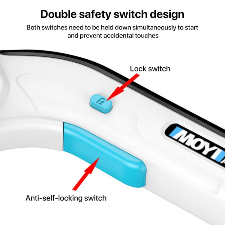 MOYI Portable Household Type-C Rechargeable Electric Scissors, Single Blade