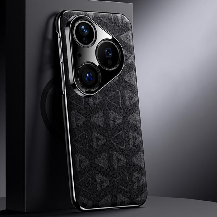 Pinewood II Series Plain Leather PC Phone Case