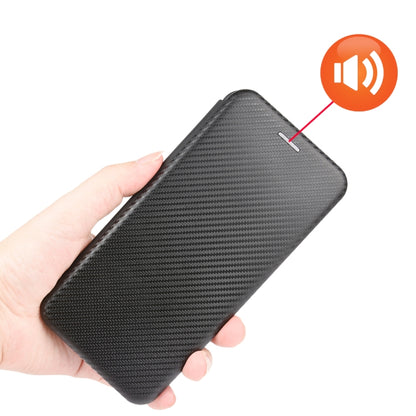 Carbon Fiber Texture Magnetic Horizontal Flip TPU + PC + PU Leather Case with Card Slot, For OPPO Realme V3, For Samsung Galaxy A42 5G, For Vivo Y20 / Y20i (Indian), For Xiaomi Poco X3 NFC, For Xiaomi Redmi K30 Ultra