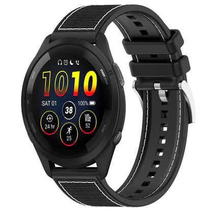 xDfind Hybrid Nylon Braid Silicone Watch Band, 22mm For Garmin Forerunner 570 47mm/935/945, 20mm For Garmin Forerunner 570 42mm/245/645, 20mm For Garmin?Vivomove?Sport/Vivoactive5/3, 22mm For Garmin Venu 3 / Vivoactive 4                                ...
