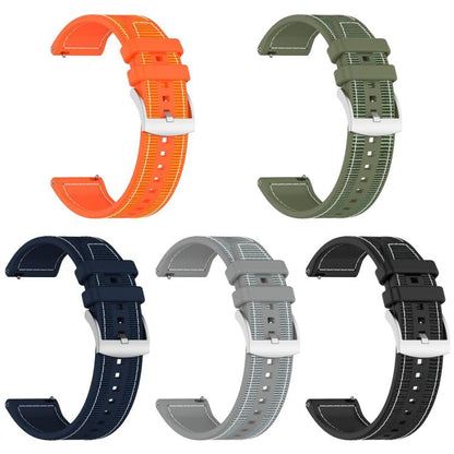 xDfind Hybrid Nylon Braid Silicone Watch Band, 22mm For Garmin Forerunner 570 47mm/935/945, 20mm For Garmin Forerunner 570 42mm/245/645, 20mm For Garmin?Vivomove?Sport/Vivoactive5/3, 22mm For Garmin Venu 3 / Vivoactive 4                                ...