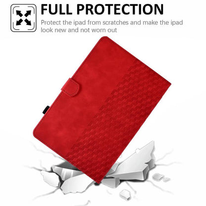 Rhombus Embossed Leather Smart Tablet Case, For Xiaomi Redmi Pad 2