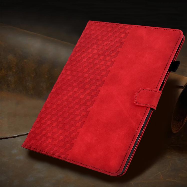 Rhombus Embossed Leather Smart Tablet Case, For Xiaomi Redmi Pad 2