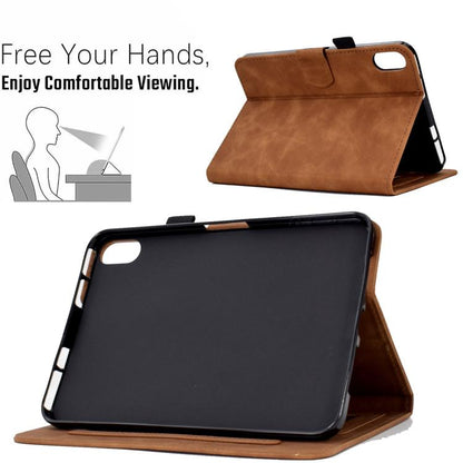Peony Butterfly Embossed Leather Smart Tablet Case, For Xiaomi Redmi Pad 2
