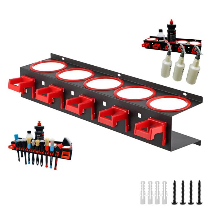 Car Wash Tool Organizer Multifunctional Spray Bottle Storage Holder