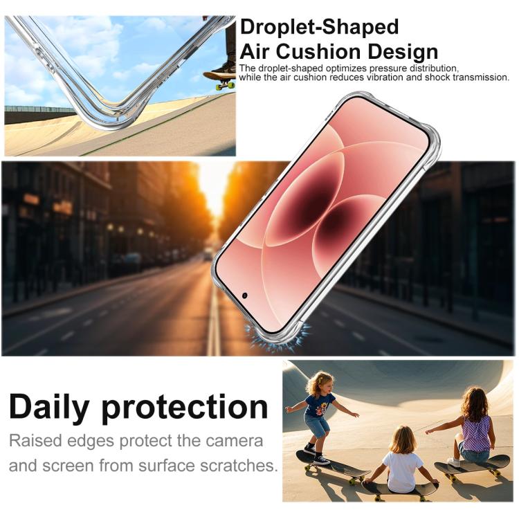 imak Shockproof Airbag TPU Phone Case, For Xiaomi 17T 5G, For Xiaomi Poco X8 Pro Max 5G, For Xiaomi 17 Ultra, For Xiaomi 17 Pro Max, For Xiaomi 17 Pro, For Xiaomi 17, For Xiaomi 15T Pro 5G, For Xiaomi 15T 5G, For Xiaomi Civi 5 Pro