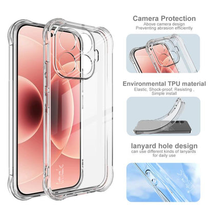 imak Shockproof Airbag TPU Phone Case, For Xiaomi 17T 5G, For Xiaomi Poco X8 Pro Max 5G, For Xiaomi 17 Ultra, For Xiaomi 17 Pro Max, For Xiaomi 17 Pro, For Xiaomi 17, For Xiaomi 15T Pro 5G, For Xiaomi 15T 5G, For Xiaomi Civi 5 Pro