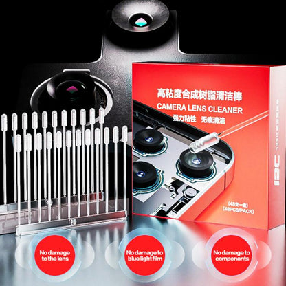i2C Strong Resin Dusting Cleaning Rod, 48 in 1, 24 in 1