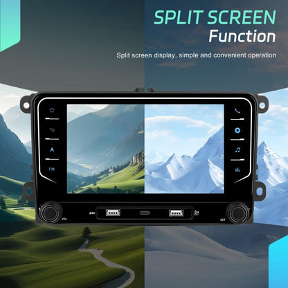 For Volkswagen Android 15 7 inch Wireless CarPlay Car Player Central Control Navigation Machine, Standard, Standard+AHD+Microphone