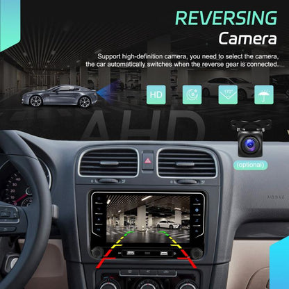 For Volkswagen Android 15 7 inch Wireless CarPlay Car Player Central Control Navigation Machine, Standard, Standard+AHD+Microphone