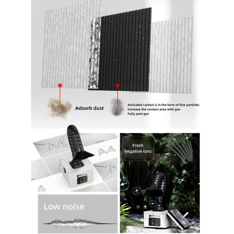 BEST BST-496 Small Smoke Purifying and Exhausting Machine, EU Plug, US Plug