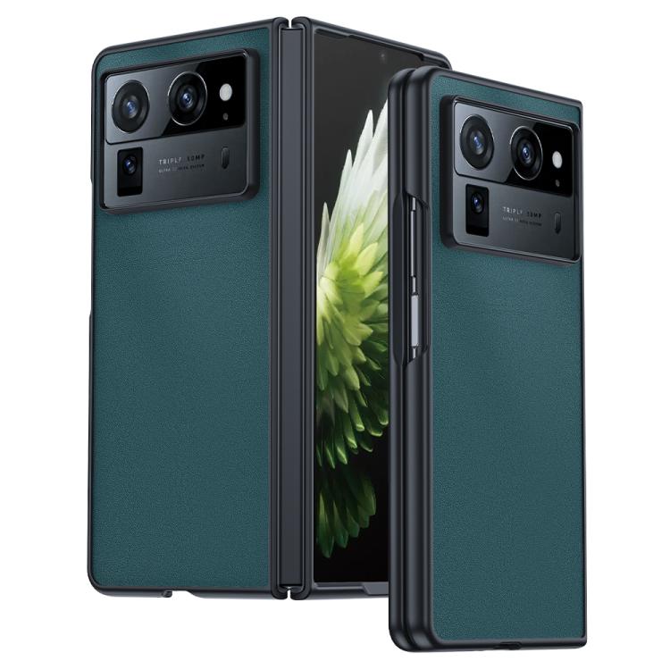 Ultra-thin Plain Skin Leather Phone Case