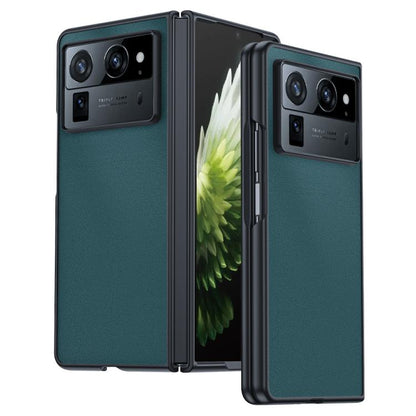 Ultra-thin Plain Skin Leather Phone Case