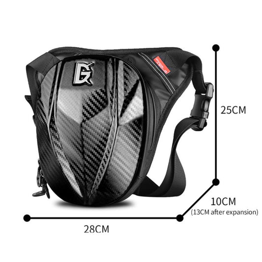حقيبة ساق لركوب الدراجات النارية من جوست ريسينغ GR-TB07، حقيبة سفر للجنسين بتصميم مستوحى من قاطرة