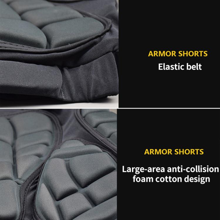 GHOST RACING GH-YW094 Pantalon de protection pour hanches de moto tout-terrain, L, XL, XXL, XXXL