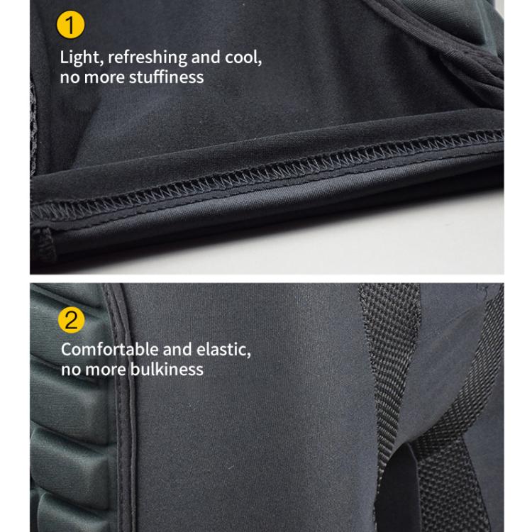GHOST RACING GH-YW094 Pantalon de protection pour hanches de moto tout-terrain, L, XL, XXL, XXXL